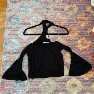 NBW Black Evening Blouse with tags still on